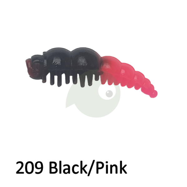 Boroda Baits Larva Black/Acid Pink
