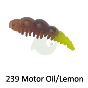 Boroda Baits Larva Motor Oil/Lemon