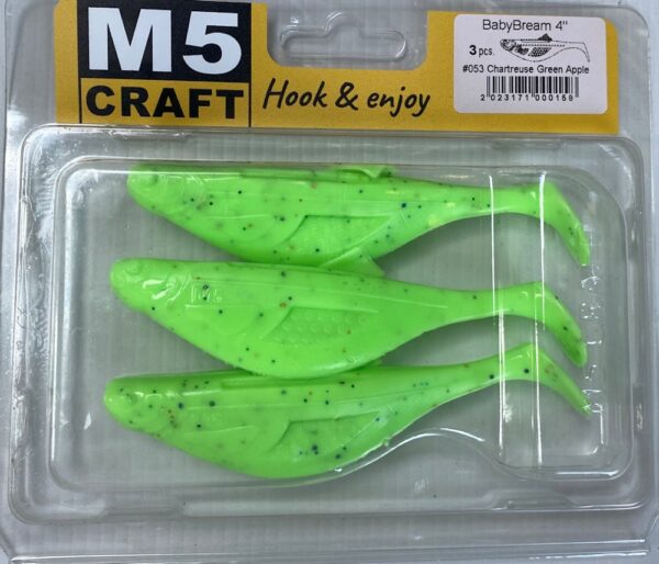 M5 Craft Baby Bream 4" gumihal 053 - Image 3